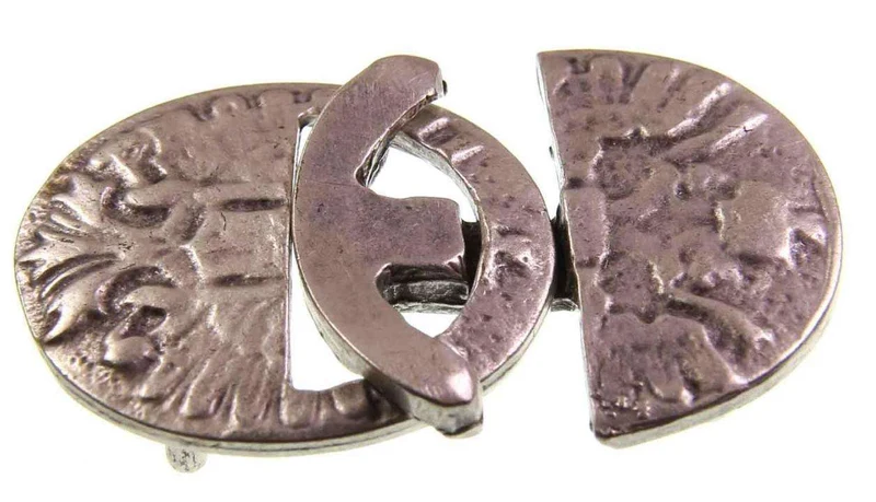 Trachtenschnalle Münze – Metallschnalle TS-41