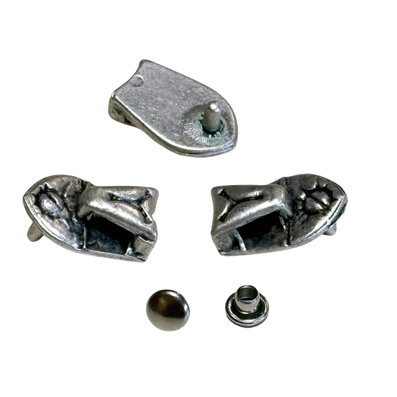 Trachten-Öse Niete Silberfarben – Metallniete TN-2