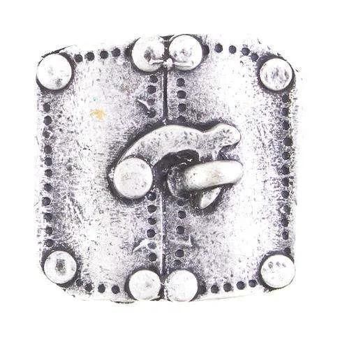 Trachtenniete Türriegel Silber – Niete TN-64