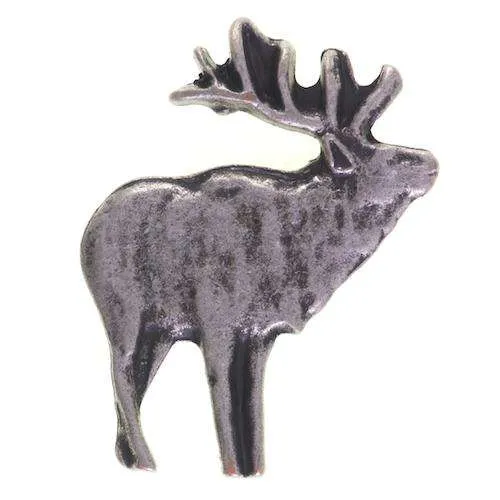 Trachtenniete Hirsch Silber – TN-14