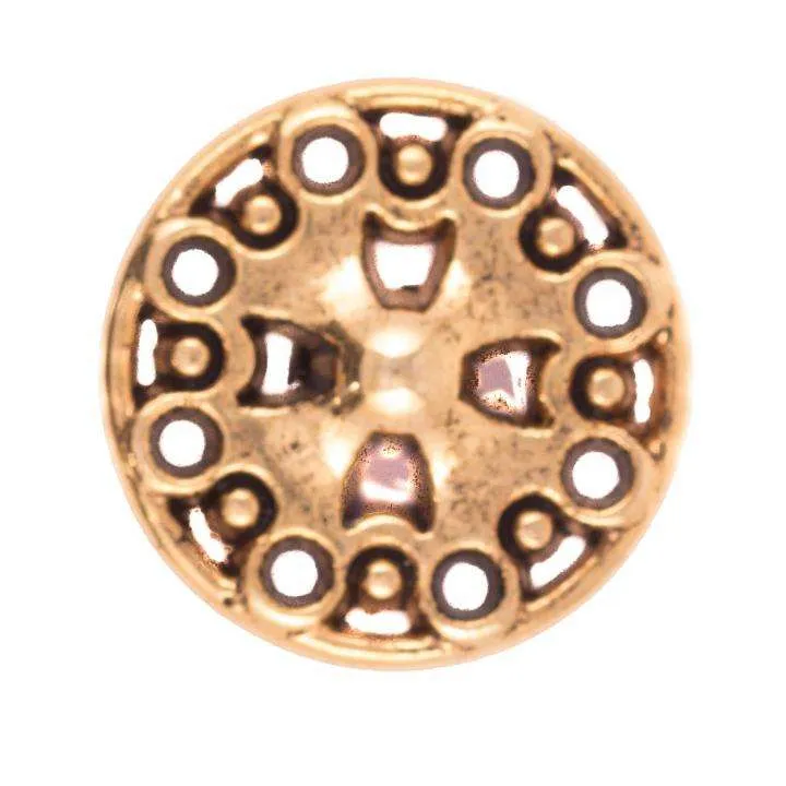 Trachtenknopf Gold – Metallknopf TK-57