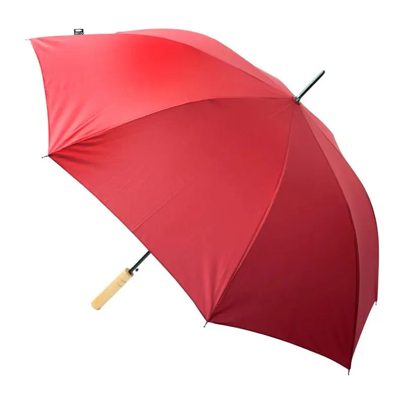 Asperit RPET Regenschirm, Umweltfreundlich, Leuchtend Rot