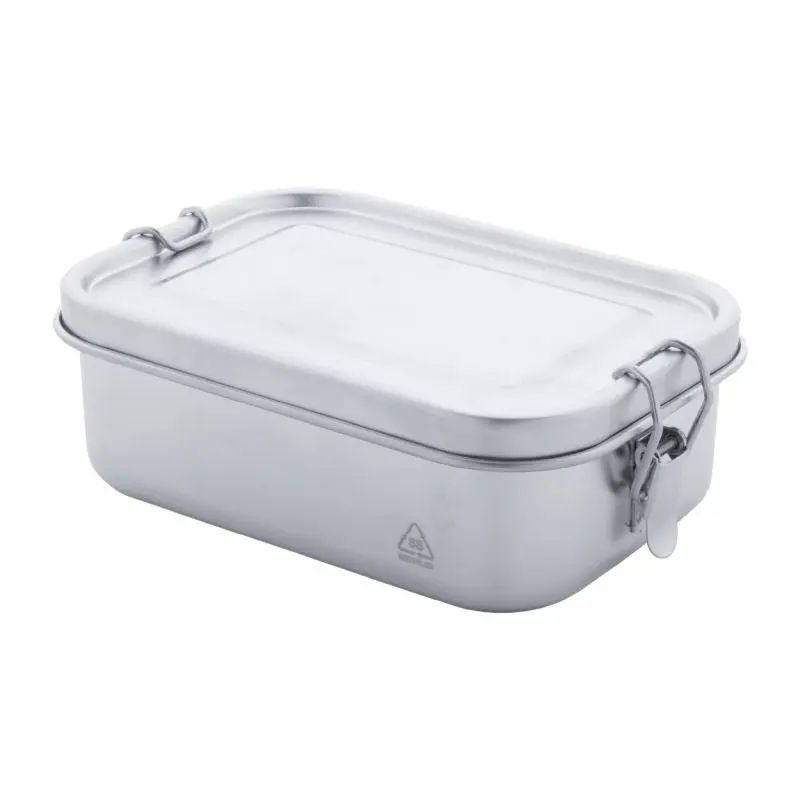 Risaiku Lunchbox Silber, Edelstahl-Mahlzeitenbehälter – Elegant & Robust