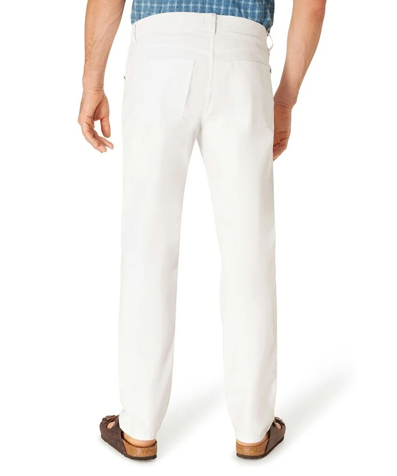 PIONEER AUTHENTIC JEANS Stoffhose Weiß