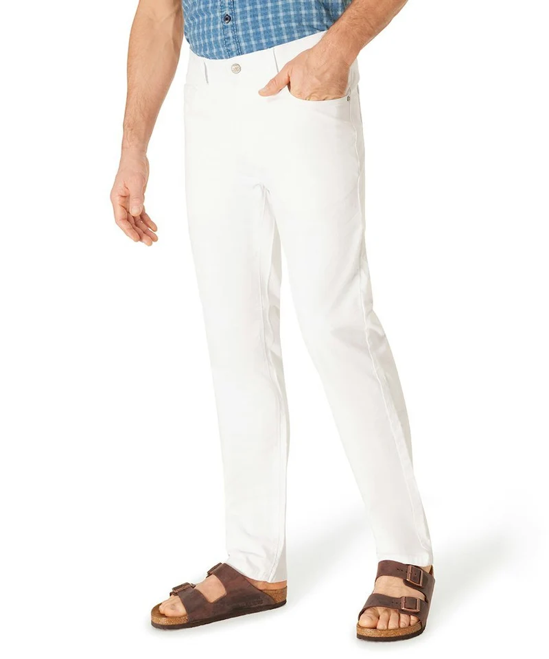 PIONEER AUTHENTIC JEANS Stoffhose Weiß