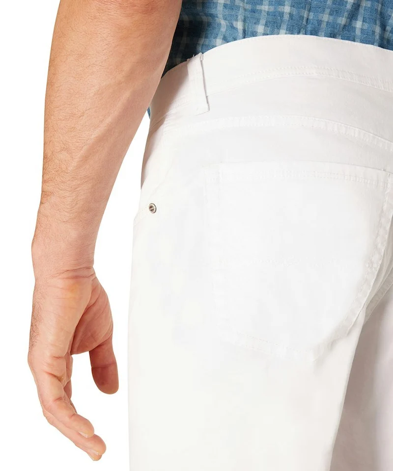 PIONEER AUTHENTIC JEANS Stoffhose Weiß