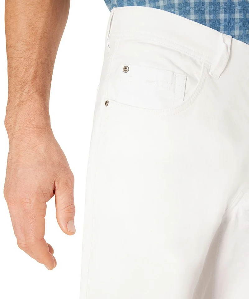 PIONEER AUTHENTIC JEANS Stoffhose Weiß
