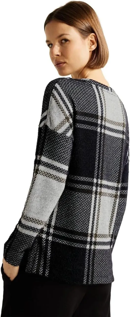 Cecil Langarmshirt Grau