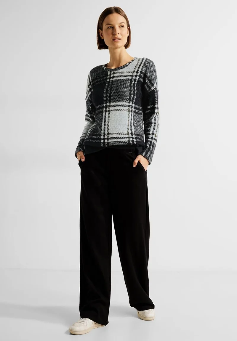 Cecil Langarmshirt Grau