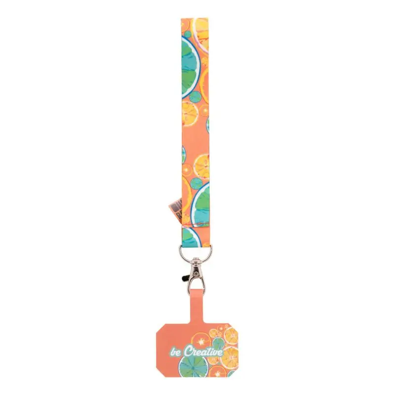 SuboFox Mobile RPET Handyhalter-Handgelenkband – Reinweiß