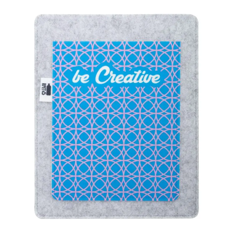 CreaFelt Individueller Tablethalter - Stilvoller Grauer Tablet-Ständer