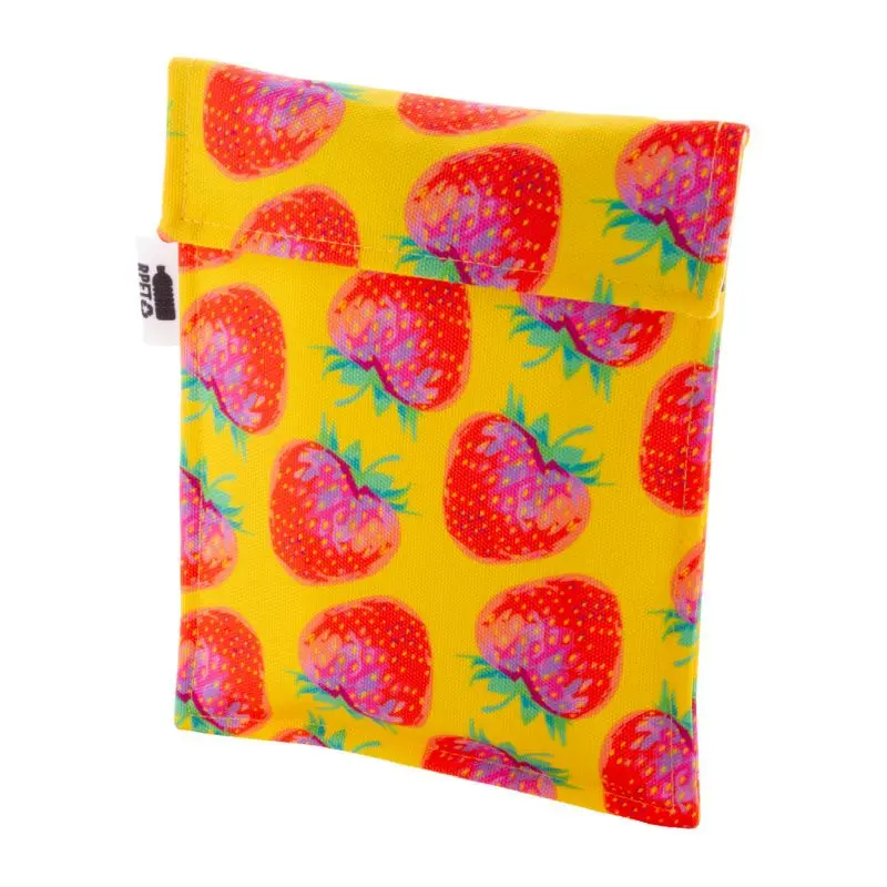 CreaSnack Custom White Snack Pouch - Stylish & Practical