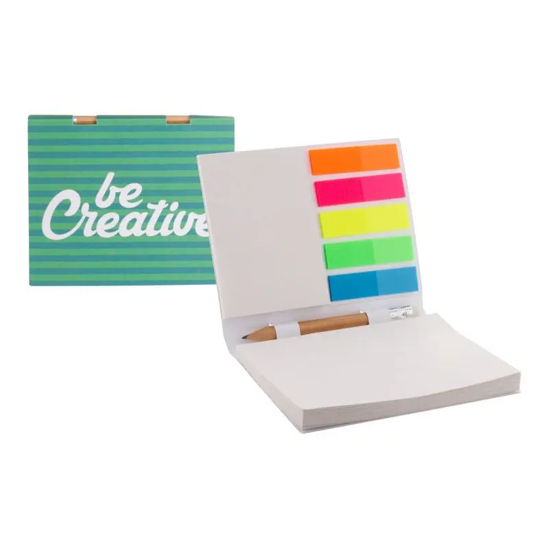 CreaStick Combo Plus Custom Sticky Notes - Pristine White