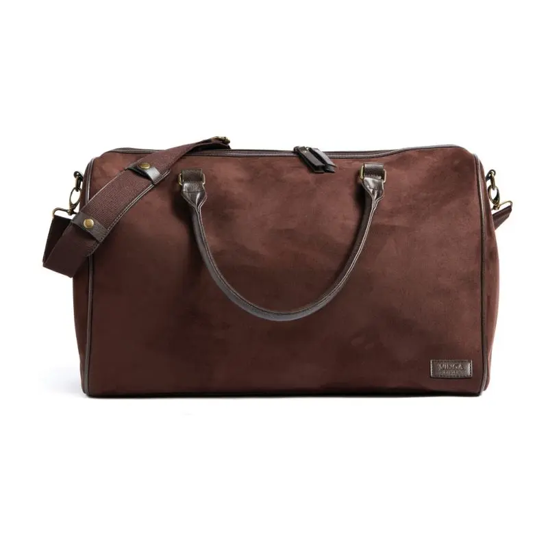 VINGA Hunton Weekendbag, Braun, Stilvoll und Praktisch für Kurztrips