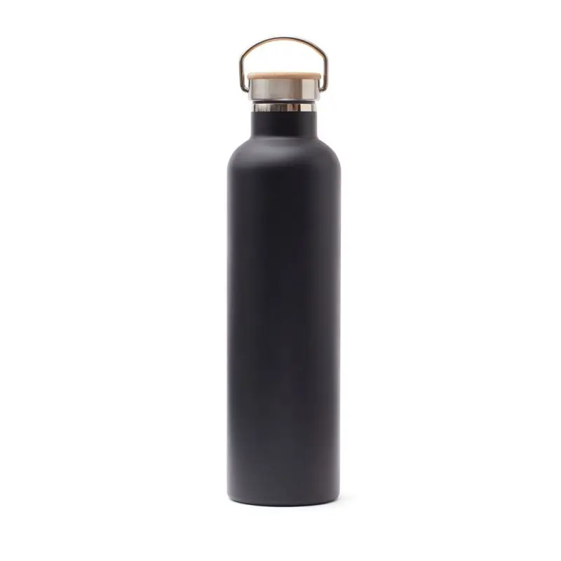 Schwarz VINGA Miles 1000ml Robuste Großvolumige Thermoflasche