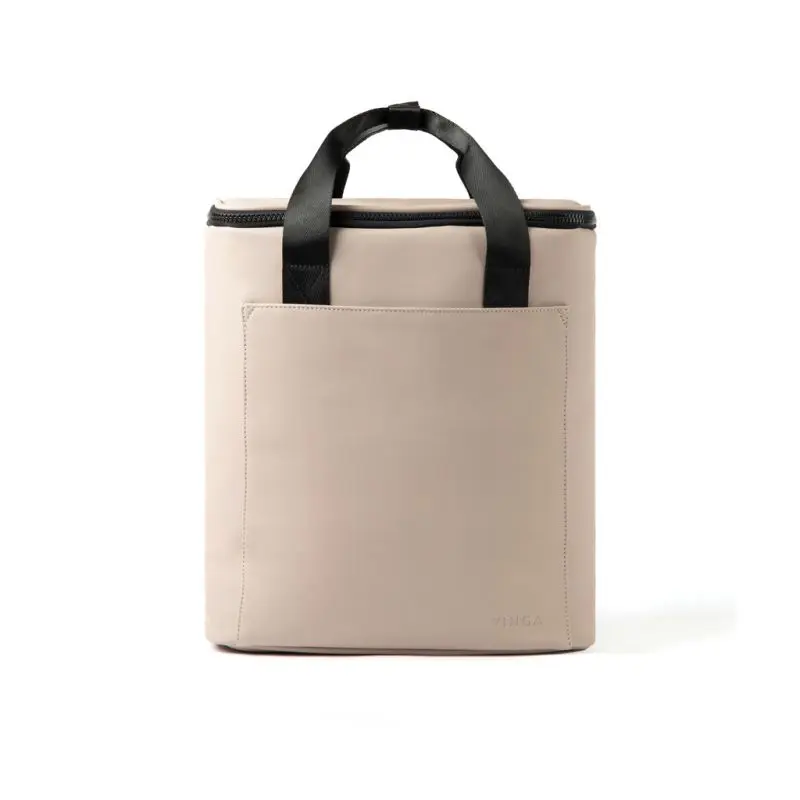 VINGA Baltimore Trail Cooler Backpack - Greige: Stilvoll, Praktisch, Vielseitig - Frische unterwegs