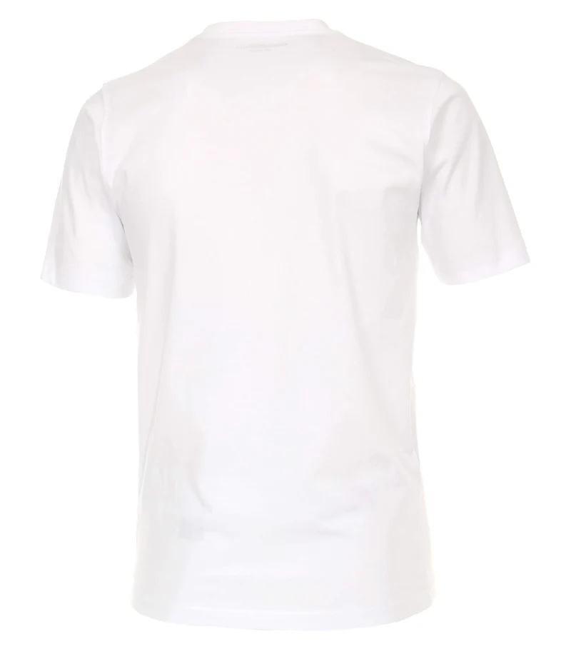 Casa Moda Rundhals T-Shirt weiß