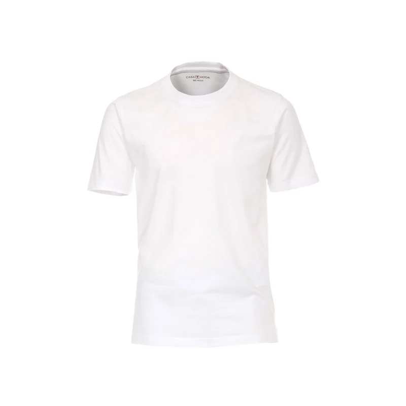 Casa Moda Rundhals T-Shirt weiß