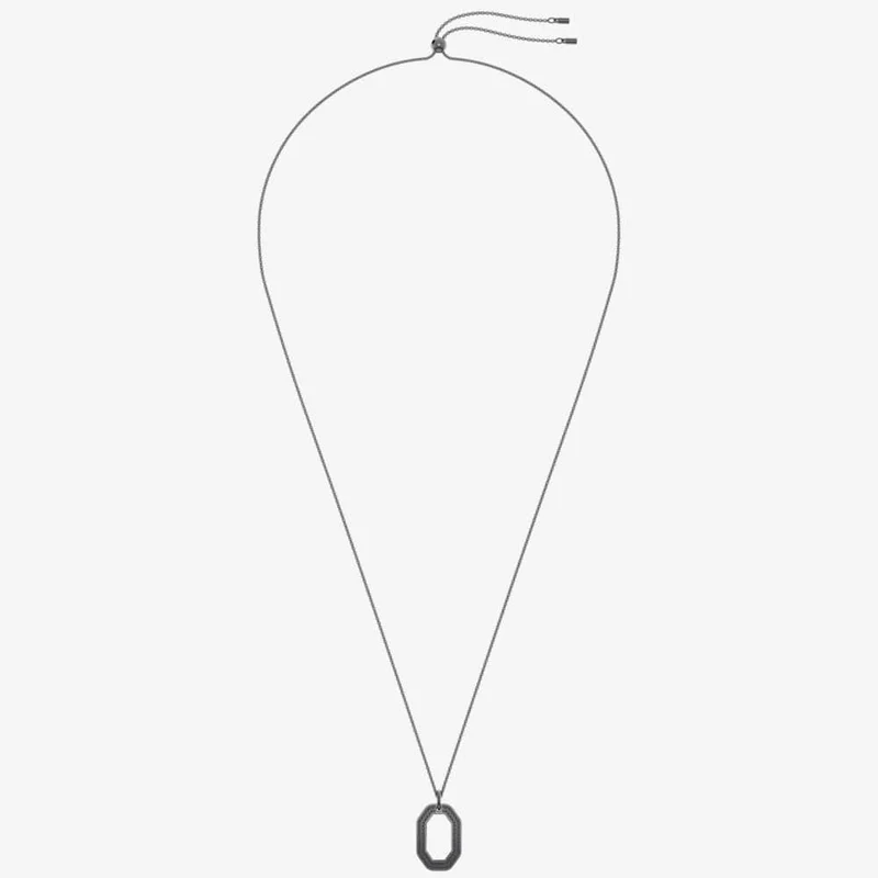 Swarovski Halskette mit Anhänger Dextera Oktagon Schwarz 5651703