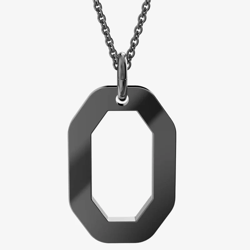 Swarovski Halskette mit Anhänger Dextera Oktagon Schwarz 5651703