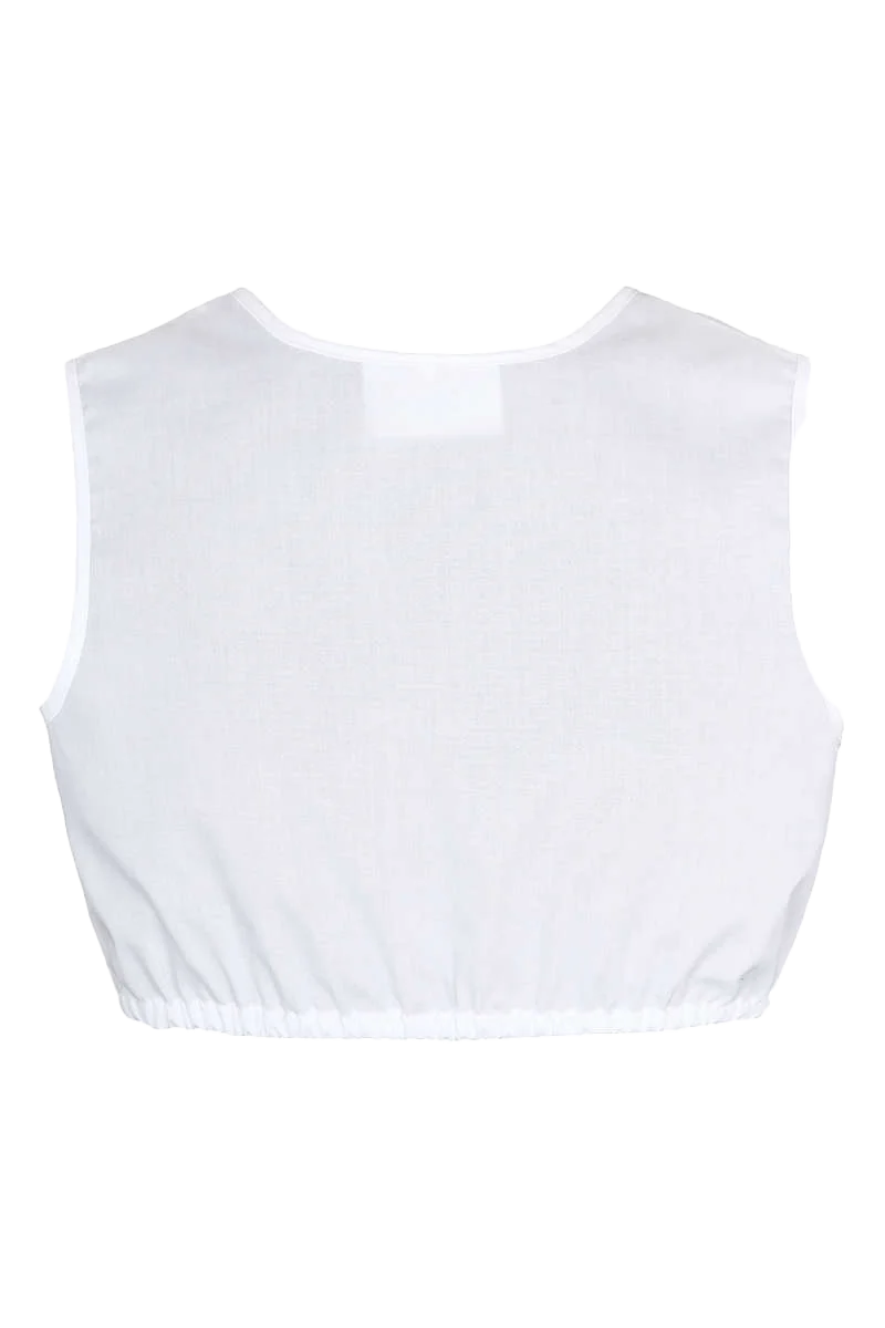 Ärmellose Dirndl Bluse