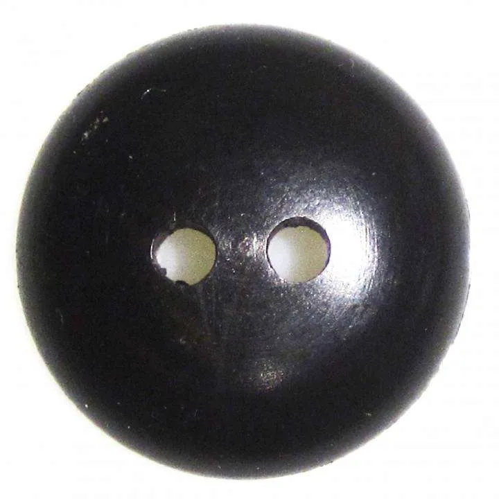 Holzknopf Schwarz 2-Loch – HK-418-SCHWARZ