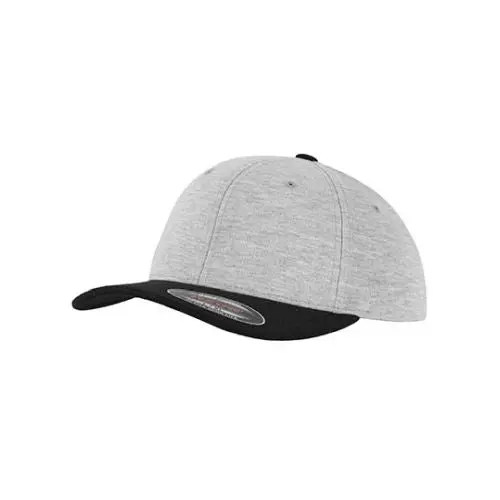 Flexfit Double Jersey 2-Tone Cap – Zweifarbige Sportkappe mit elastischer Passform