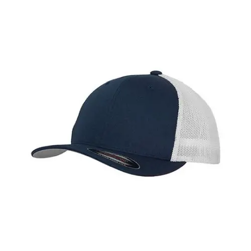 Zweifarbige Flexfit Mesh Trucker Cap, trendig und bequem