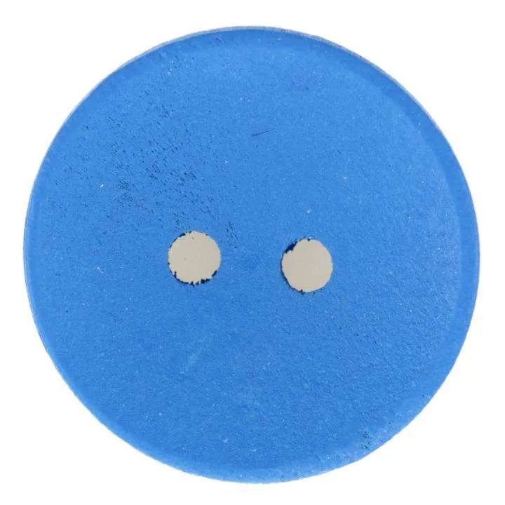 Holzknopf Blau 2-Loch – HK-190-BLAU