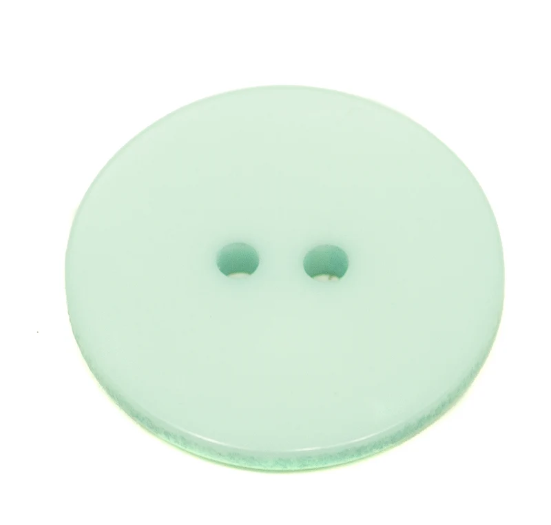 Flacher Knopf Mint – Kunststoffknopf KT-150