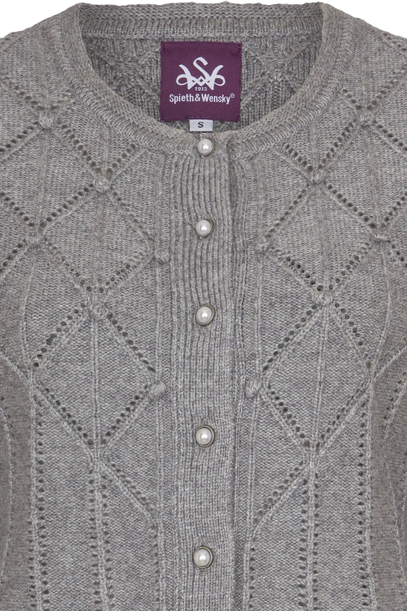 Damen Trachtenjacke mit Strickmuster