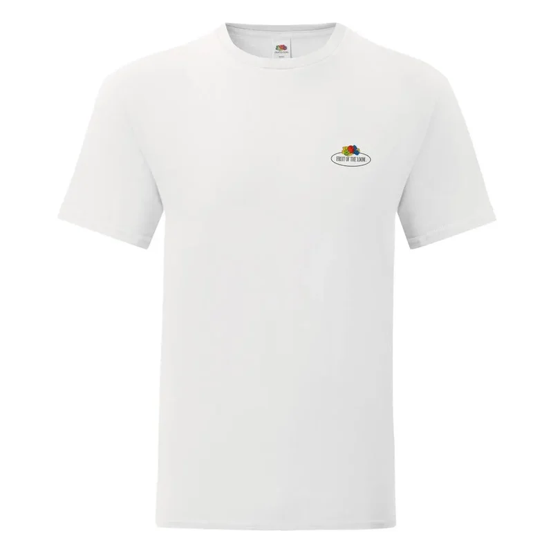 Vintage T-Shirt mit kleinem Logo-Druck