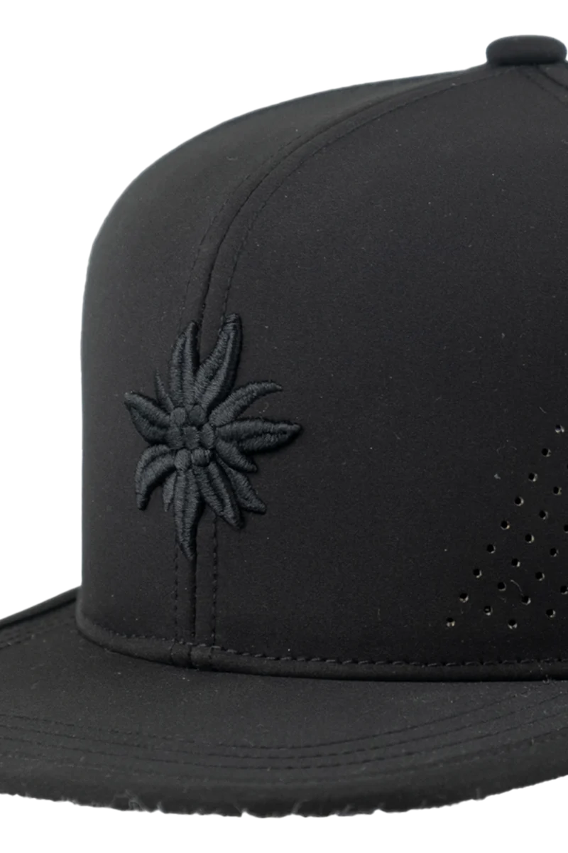 Unisex Snapback-Cap mit Edelweiß-Design und Sportfunktion