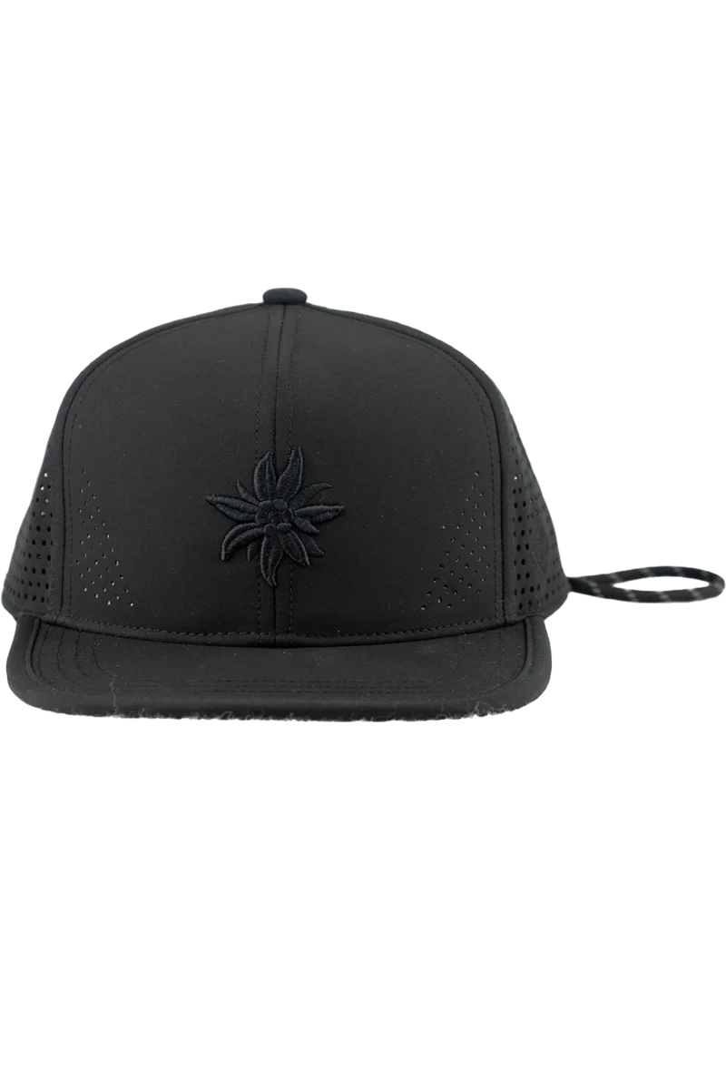 Unisex Snapback-Cap mit Edelweiß-Design und Sportfunktion