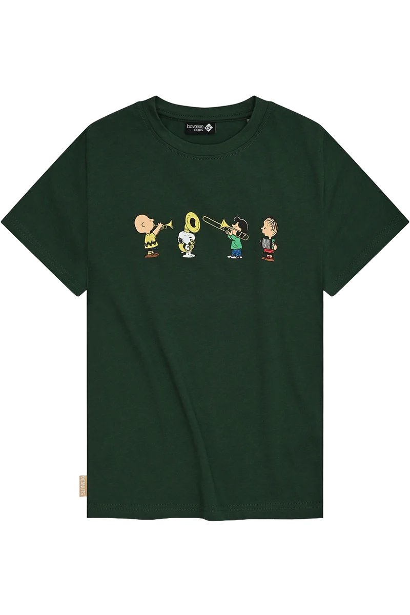 Kinder T-Shirt 'Peanuts Blaskapelle'