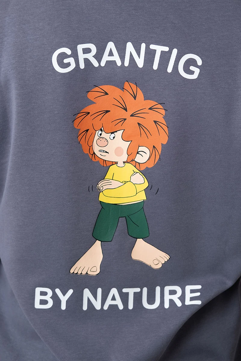 Herren Hoodie Pumuckl 'Grantig by nature'