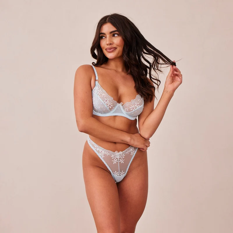 Fleur Balcony BH - Blau