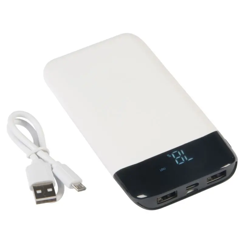 BIG CAP Powerbank - Große Kapazität, Elegant Weiß
