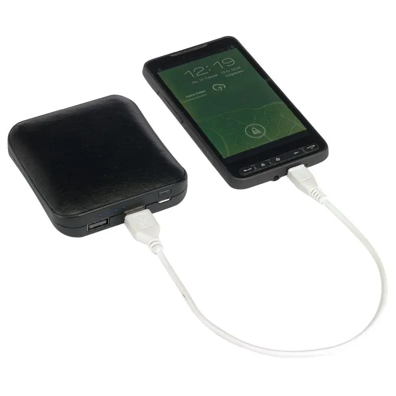 UPGRADE Powerbank - Erweiterte Kapazität, Elegantes Schwarz