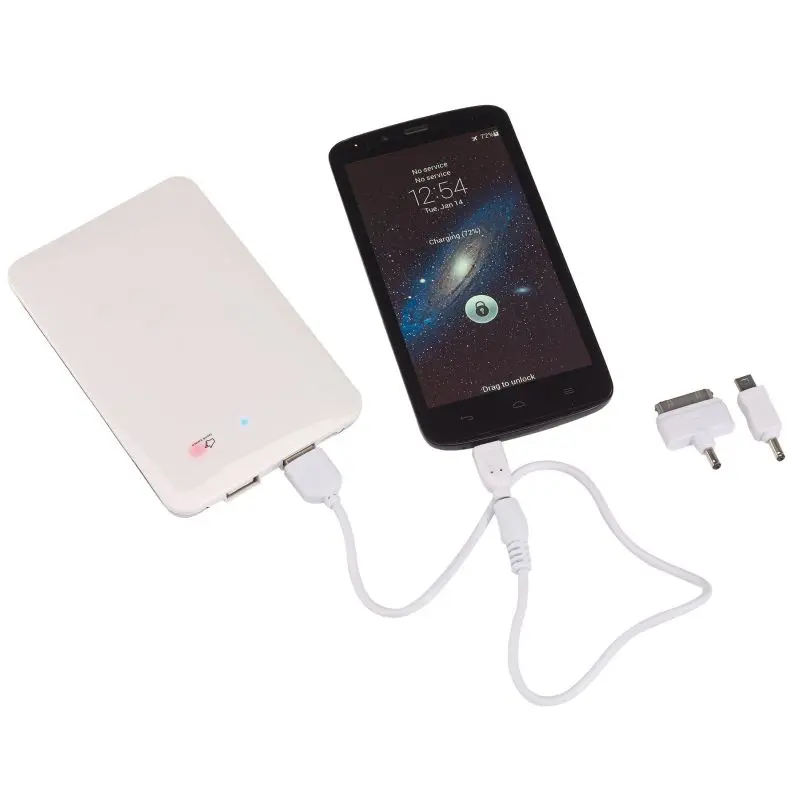 TERAWATT Powerbank - Extrem Leistungsstark & Elegant Weiß
