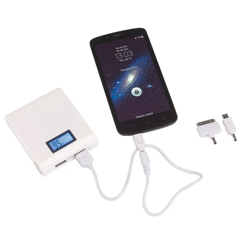 GIGAWATT Powerbank - Hohe Kapazität & Effizienz, Reinweiß