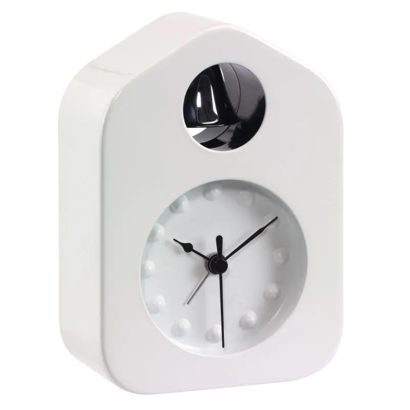 BELL Tischuhr in Reinweiß - Klassisches und modernes Design