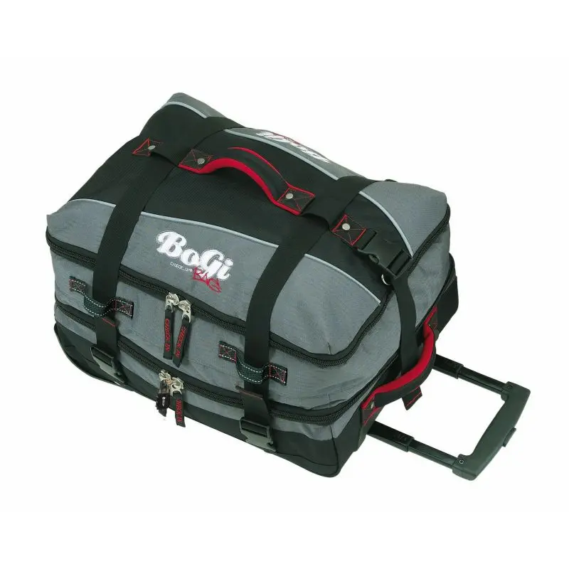 BoGi S Trolley-Reisetasche, Stilvoll in Grau-Schwarz