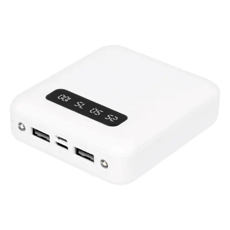 Elegante Powerbank PRECIOUS - Weiß, Hochwertiger Tragbarer Akku