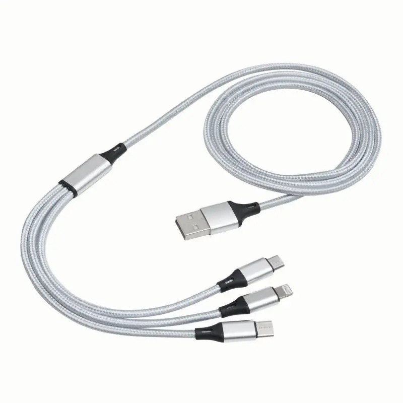 CHARGE DISTANCE Ladekabel - Elegantes Silber