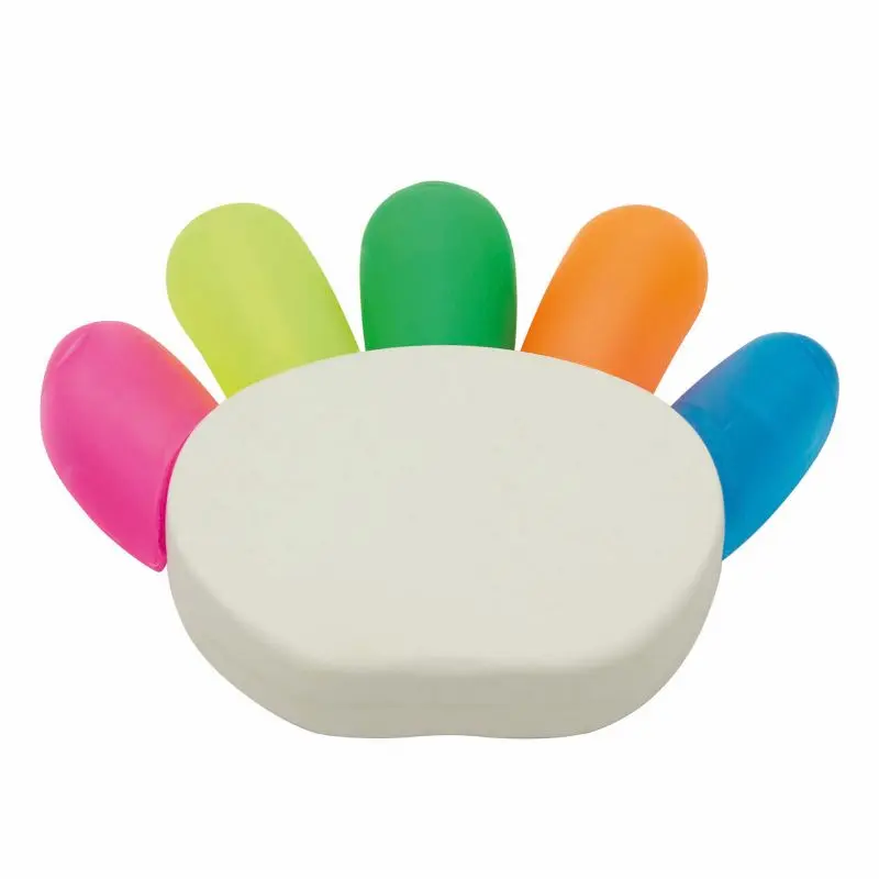 Bunter Textmarker HANDS UP - Leuchtend & Vielseitig