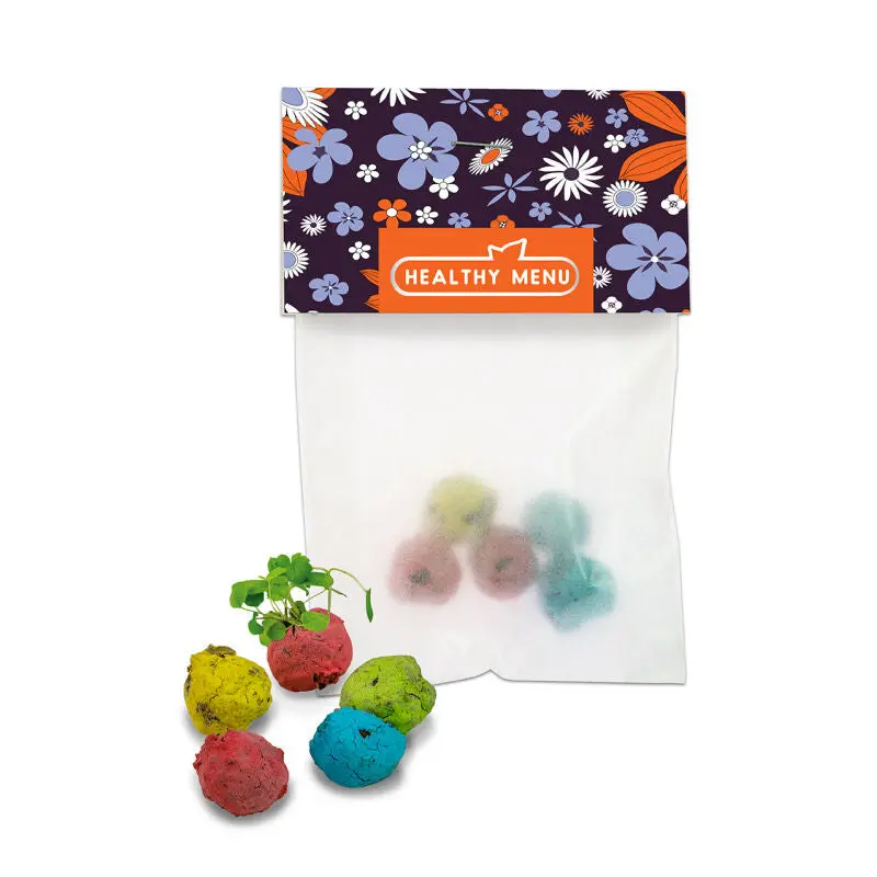 Vielfältige Samenmischung Mini-Blumenkugeln – Farbenfrohes Gartenhighlight