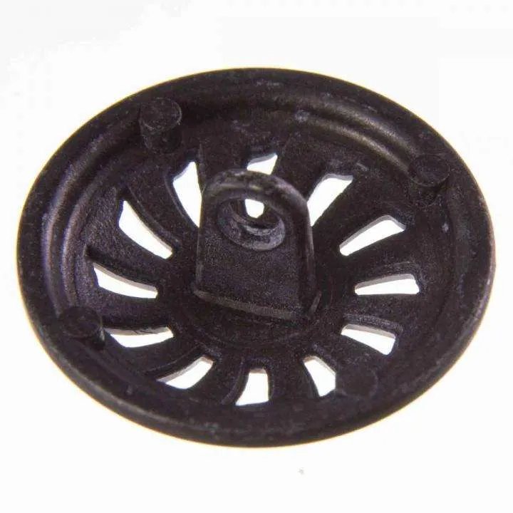 Metallknopf filigran Weiß – Trachtenknopf MK-542