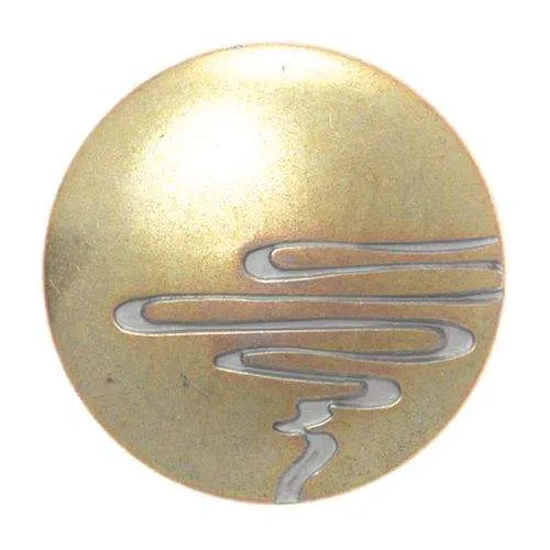 Metallknopf Muster Gold – Uniformknopf MK-5HG