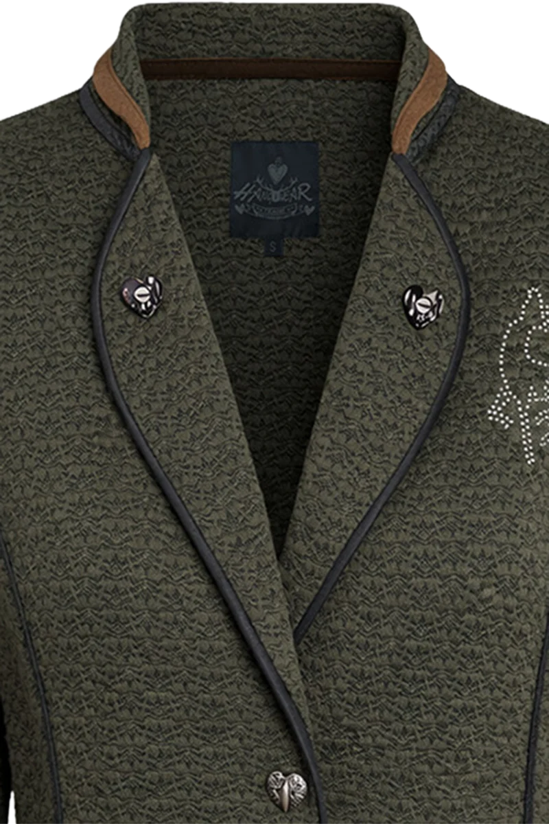 Damen Trachtenjacke mit Struktur und Stretchanteil